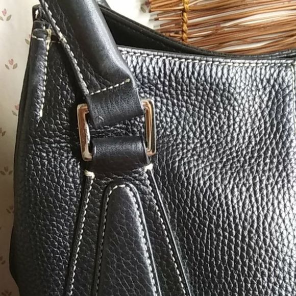 Tignanello black leather shoulder bag - Picture 3 of 9